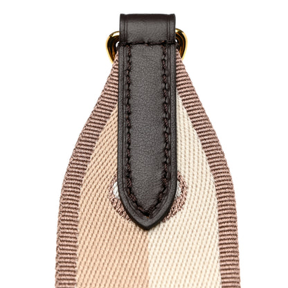 Louis Vuitton Jacquard Speedy Bandouliere 20 Shoulder Strap Beige Brown 5 of 7