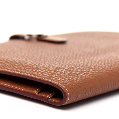 Hermes Togo Dogon Duo Wallet Gold 12 of 14