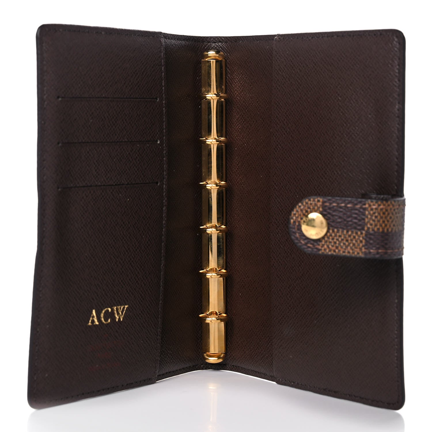 Louis Vuitton Damier Ebene Small Ring Agenda Cover 5 of 12