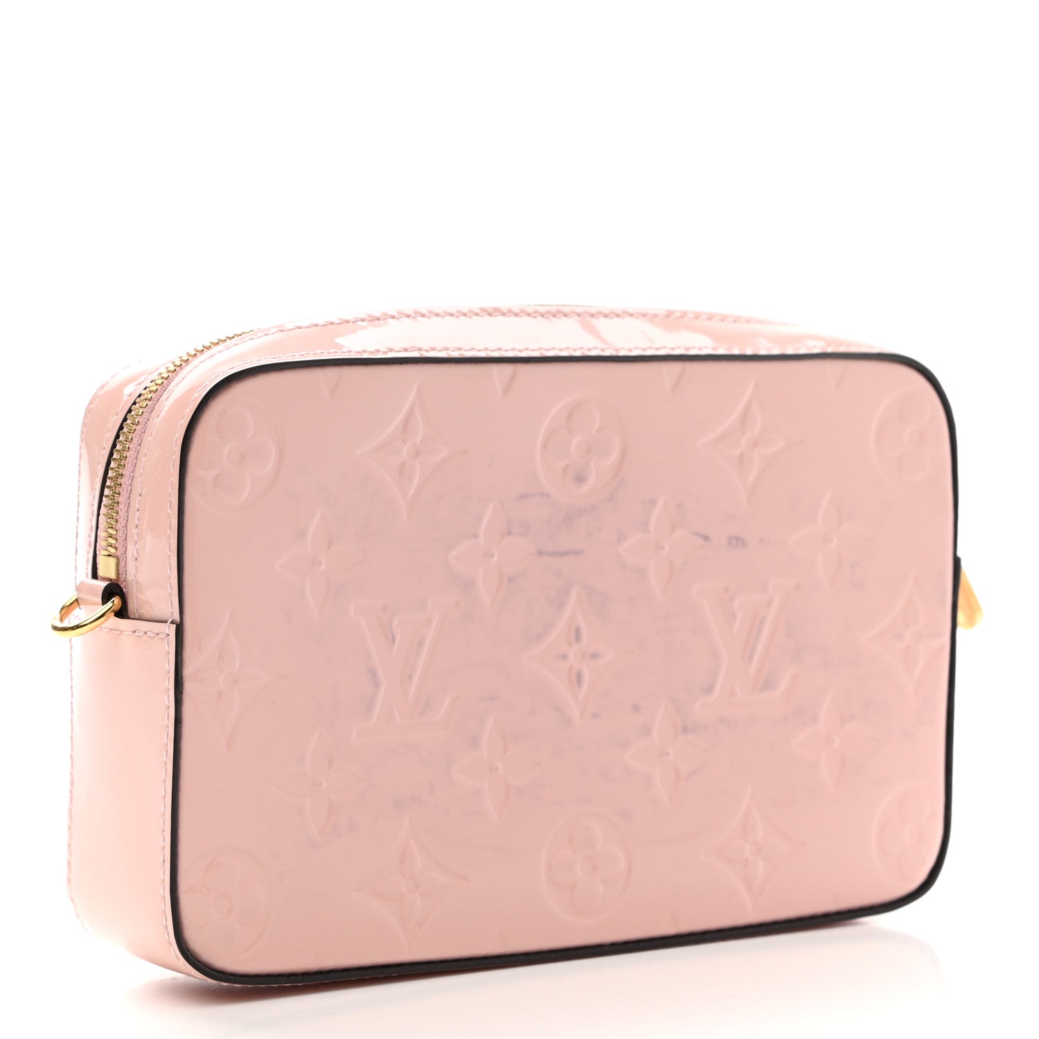 Louis Vuitton Vernis Camera Pouch Rose Ballerine 2 of 6