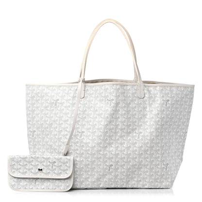 Goyard Goyardine Saint Louis GM White 1 of 9