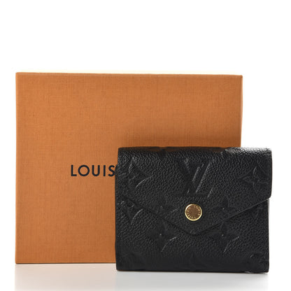 Louis Vuitton Empreinte Zoe Wallet Black 8 of 8