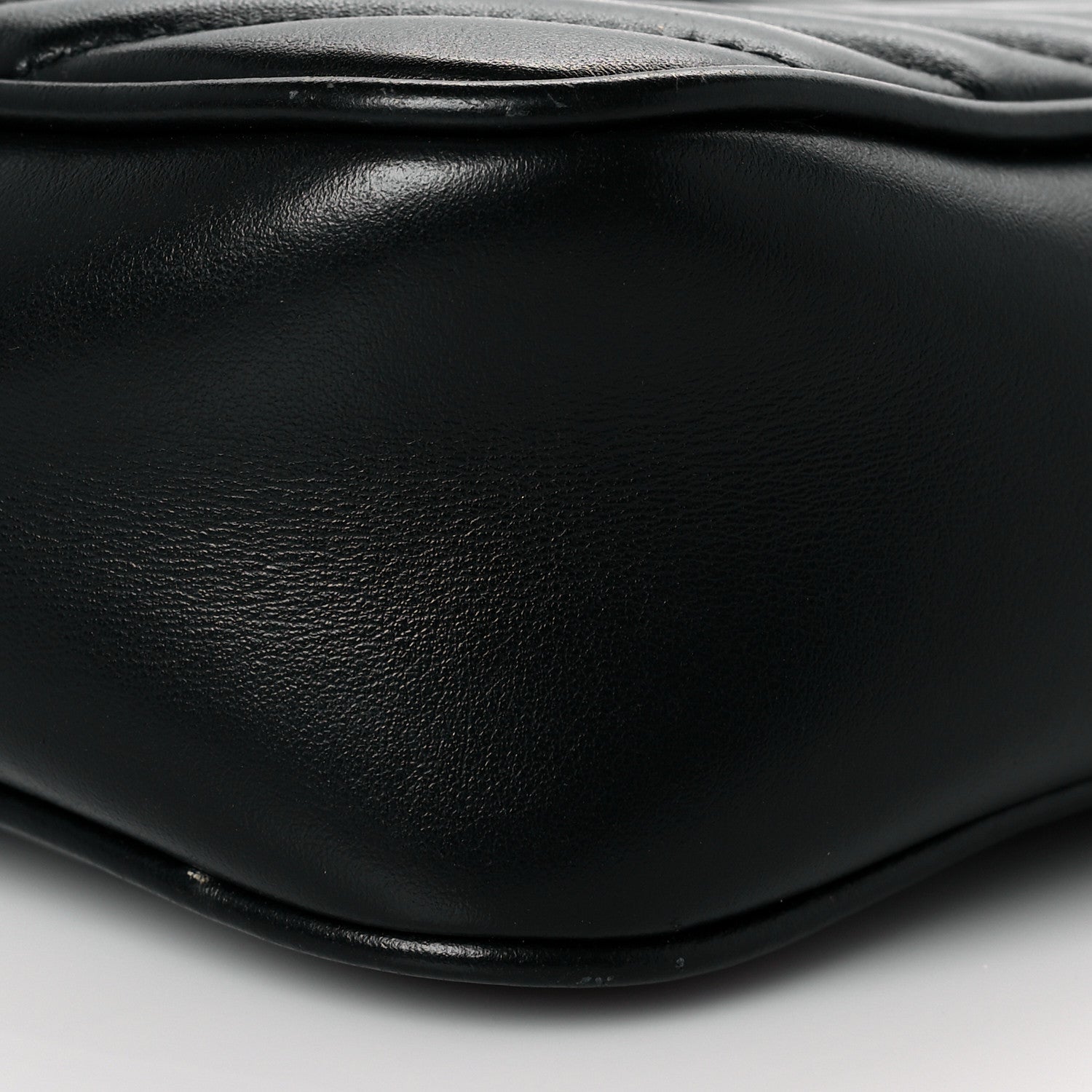 Saint Laurent Calfskin Matelasse Monogram Lou Camera Bag Black 18 of 21