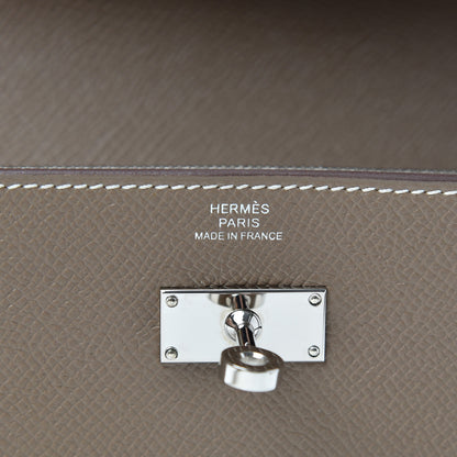 Hermes Epsom Kelly Longue Wallet Etoupe 6 of 9