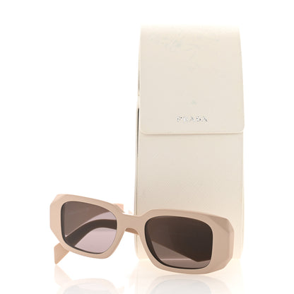 Prada Acetate Symbole Sunglasses SPR 17W Plum Beige 8 of 8