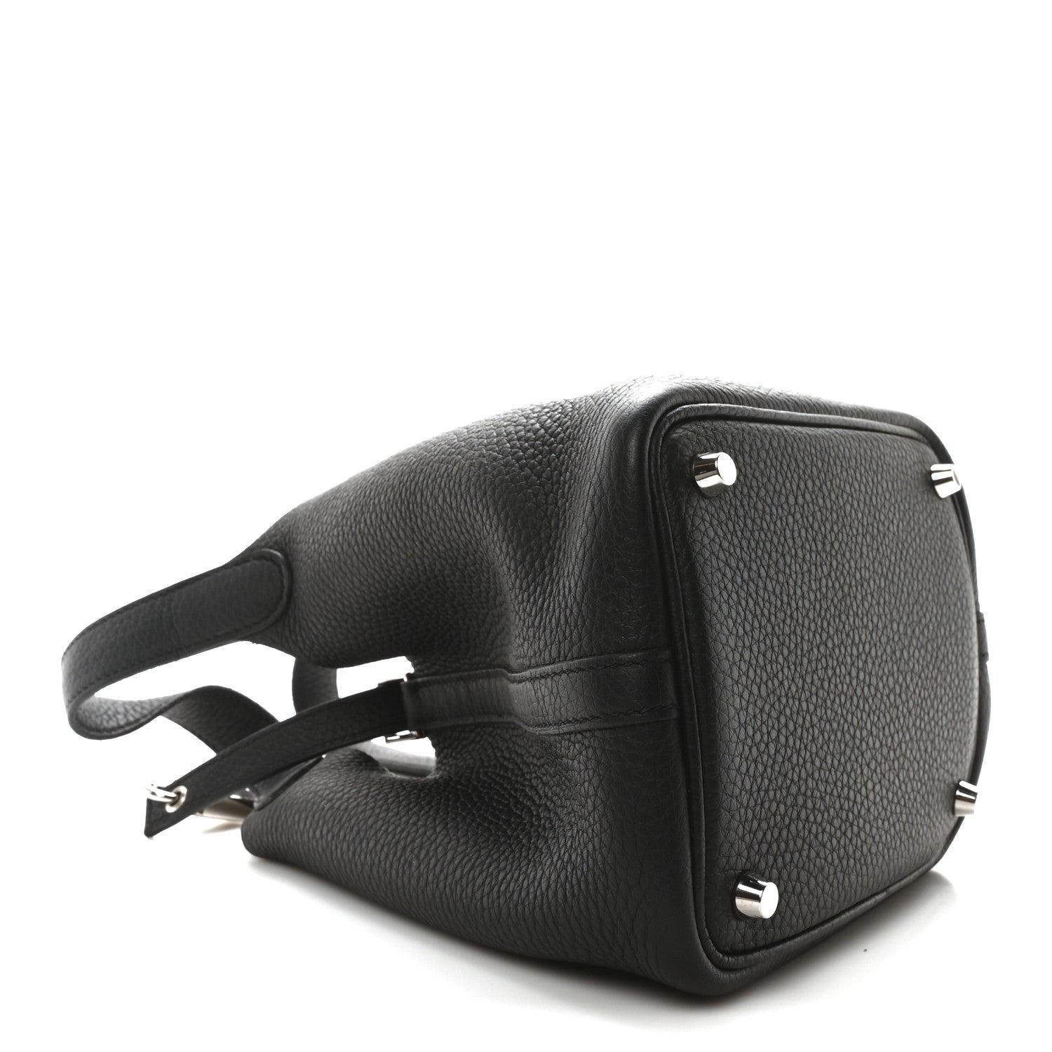 Hermes Taurillon Clemence Picotin Lock 18 PM Black 4 of 9