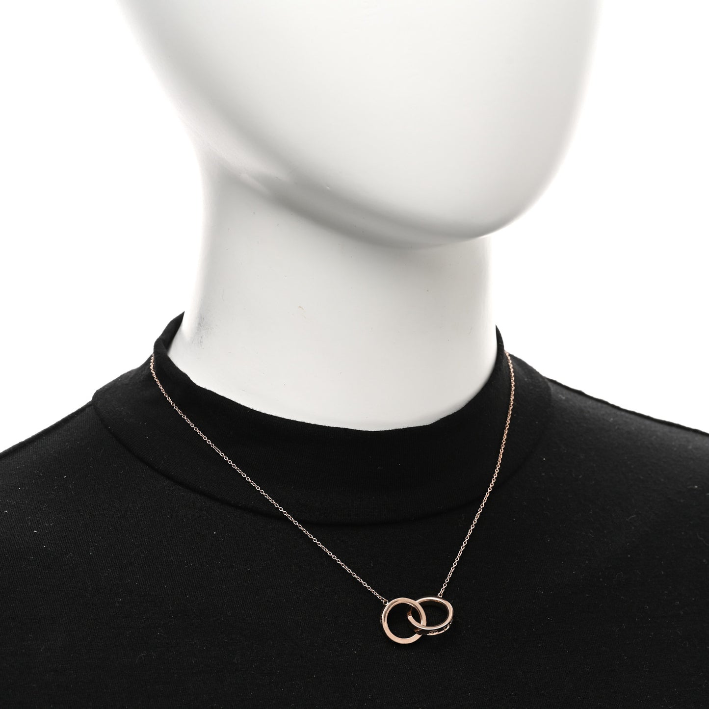 Rubedo 1837 Interlocking Circles Pendant Necklace