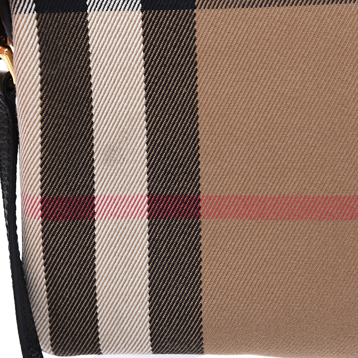 House Check Derby Peyton Crossbody Clutch Bag Black