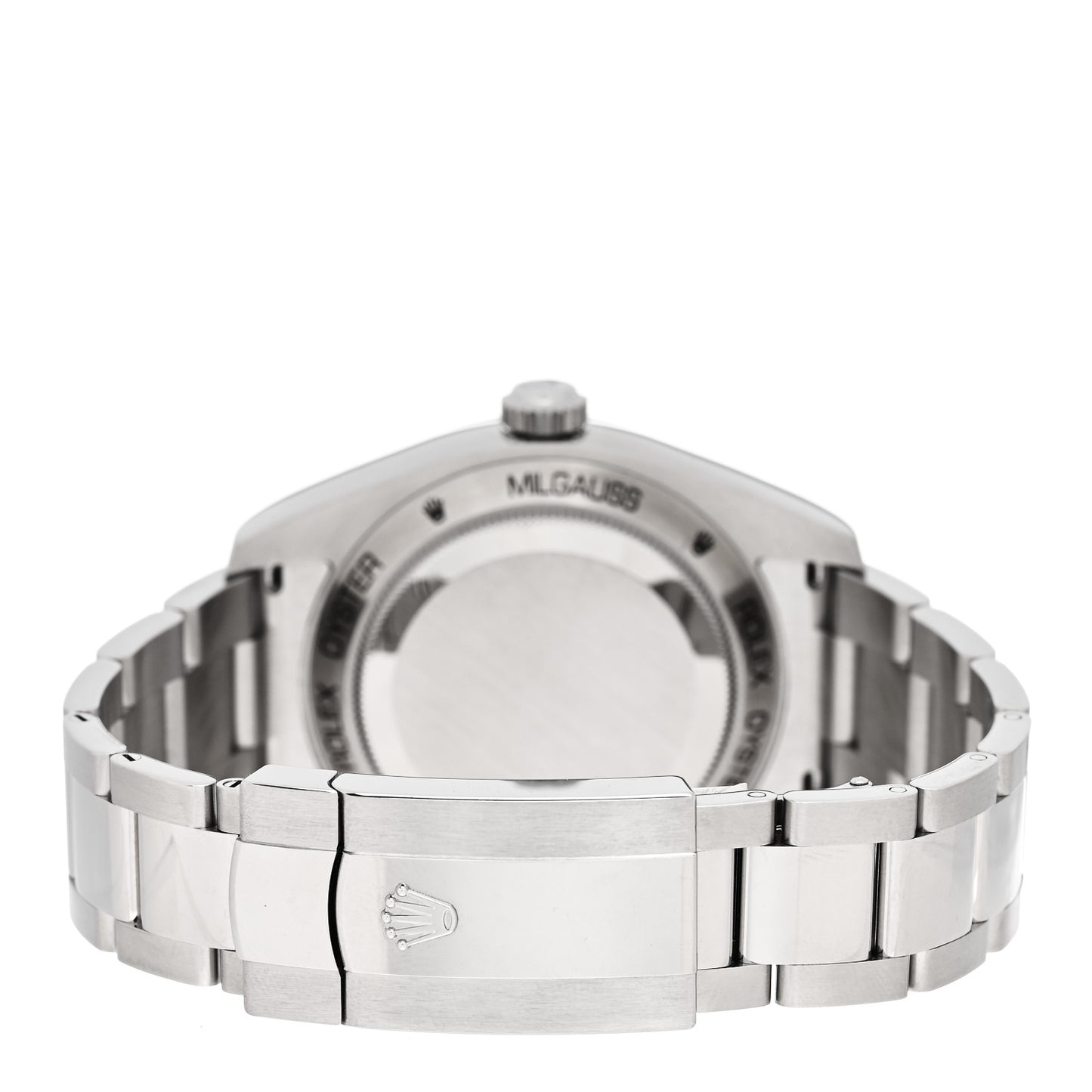 Stainless Steel 40mm Oyster Perpetual Milgauss Watch Z-Blue 116400GV