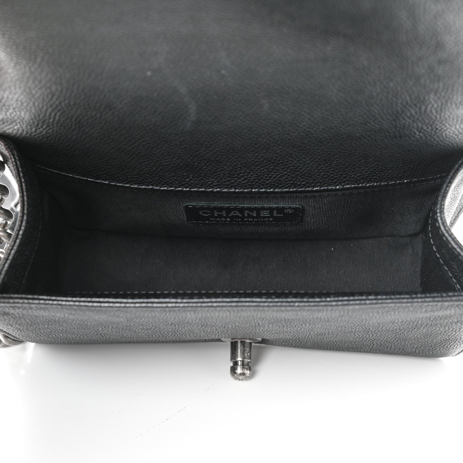Chanel Caviar Quilted Small Boy Flap Black 5 of 9