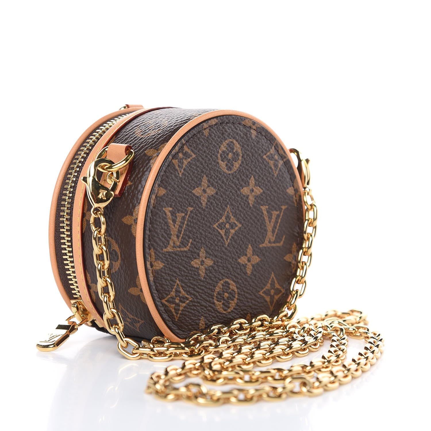Louis Vuitton Monogram Boite Chapeau Necklace 3 of 8