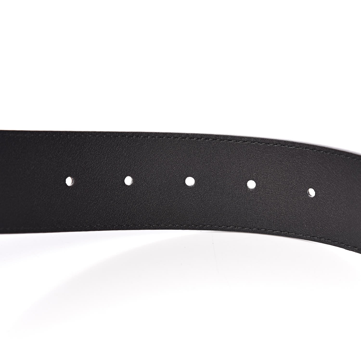 Gucci Calfskin Double G 40mm Belt 80 32 Black 6 of 7