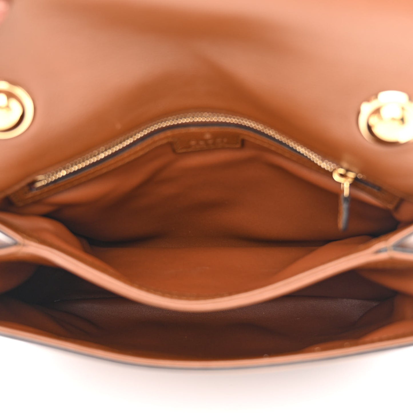 Roxy Calfskin Web Medium Blondie Top Handle Shoulder Flap Bag Cuir