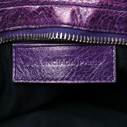 Balenciaga Agneau Giant 21 Silver Hardware Part Time Raisin 6 of 12