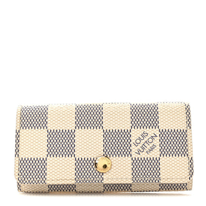 Louis Vuitton Damier Azur Multicles 4 Key Holder 1 of 7