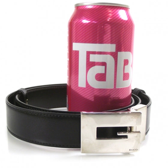 Leather Belt Black 32
