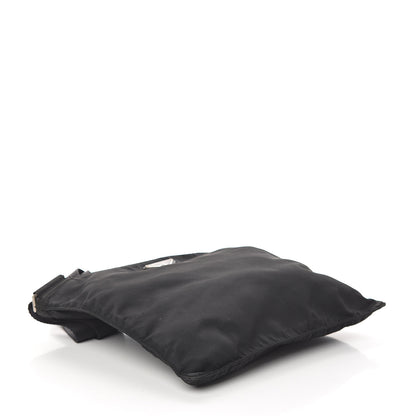 Prada Nylon Flat Messenger Bag Black 3 of 8