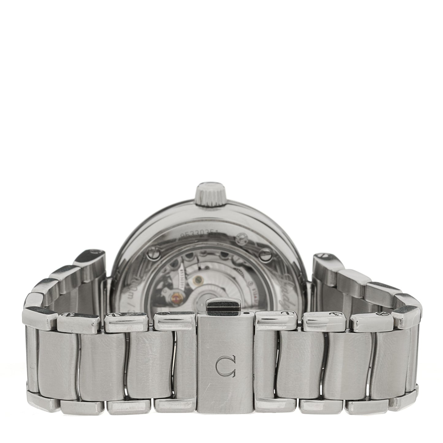Stainless Steel Mother of Pearl 34mm De Ville Ladymatic Co-Axial Automatic Watch 425.30.34.20.05.001