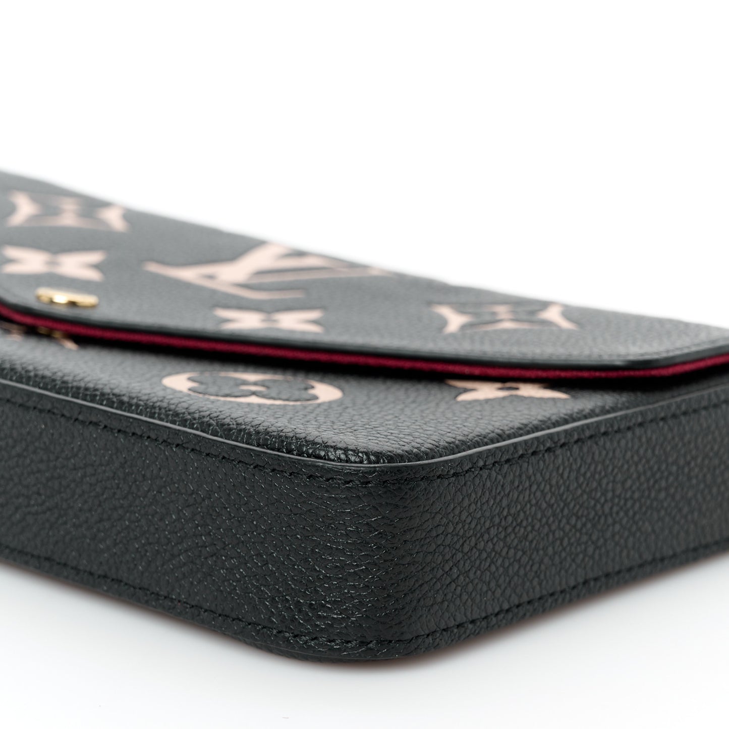 Empreinte Monogram Giant Felicie Pochette Black Beige
