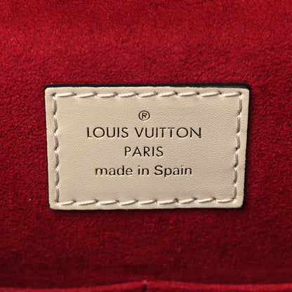 Louis Vuitton Monogram Calfskin Cluny BB Red 5 of 7