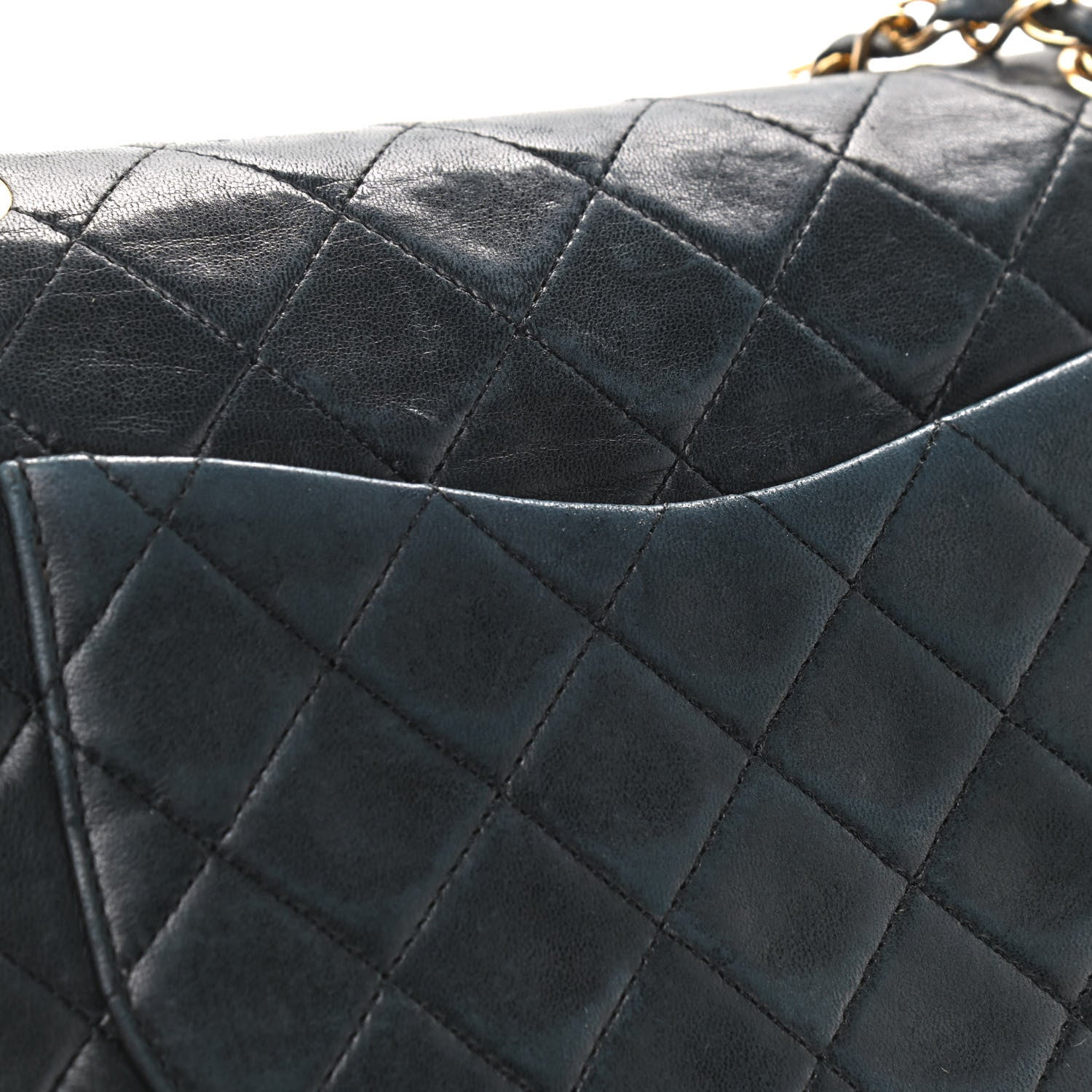 Chanel Lambskin Quilted Small Double Flap Black 14 of 14