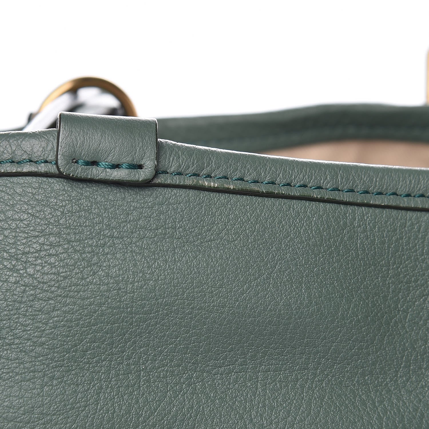 Chloe Calfskin Ellen Tote Sea Green 10 of 10