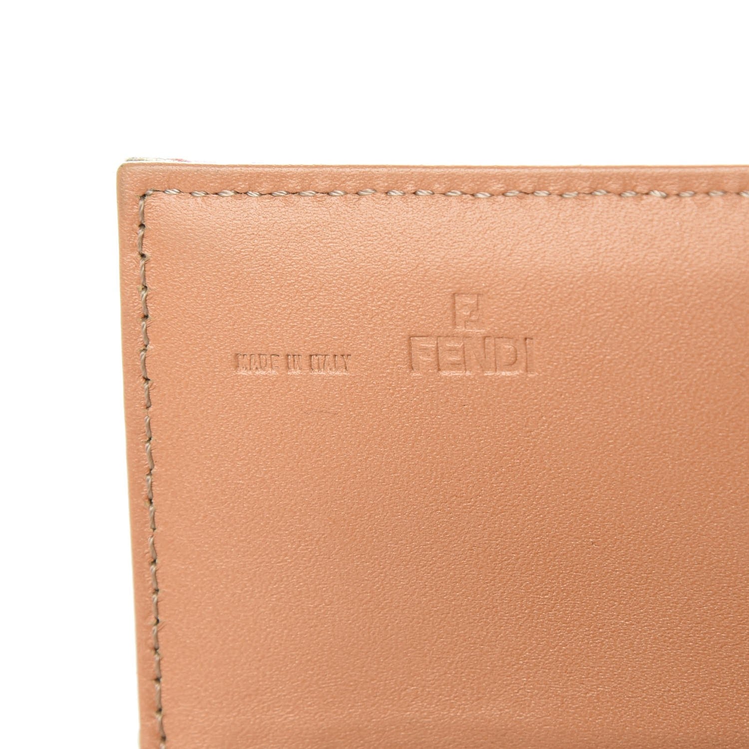 Fendi Zucca Continental Wallet Pink 7 of 13