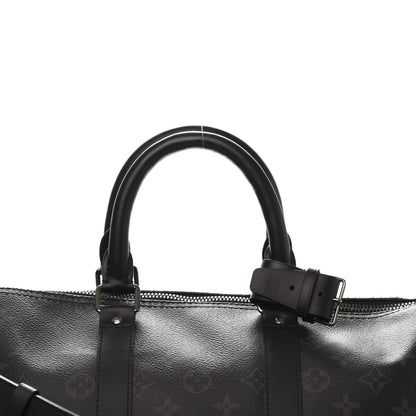 Louis Vuitton Monogram Eclipse Keepall Bandouliere 45 8 of 9