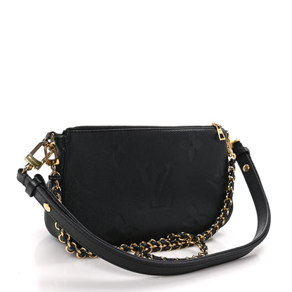 Louis Vuitton Empreinte Monogram Giant Multi Pochette Accessories Black 3 of 11