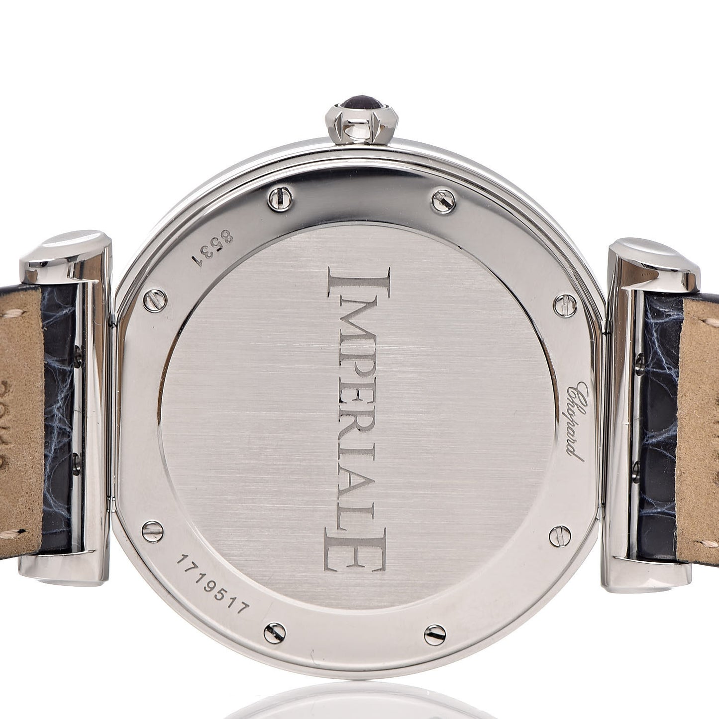 Stainless Steel Alligator Mother of Pearl 40mm Imperiale Automatic Watch