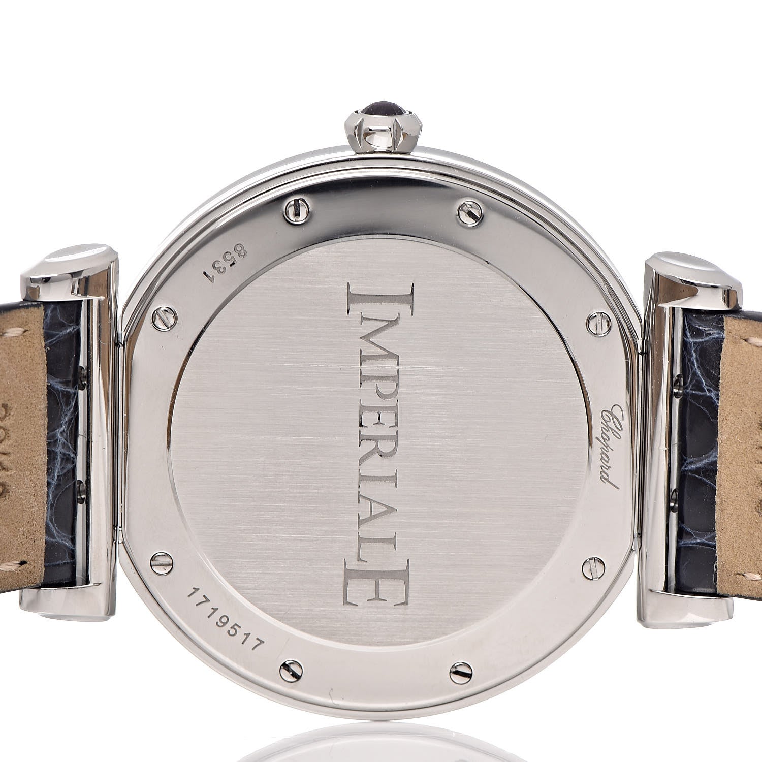 Chopard Stainless Steel Alligator Mother of Pearl 40mm Imperiale Automatic Watch 5 of 10