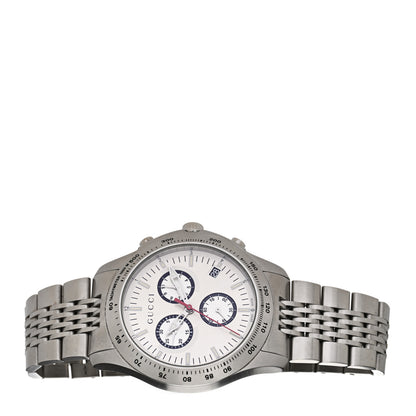 Gucci Stainless Steel 46mm G-Timeless Chronograph Quartz Watch 2 of 4