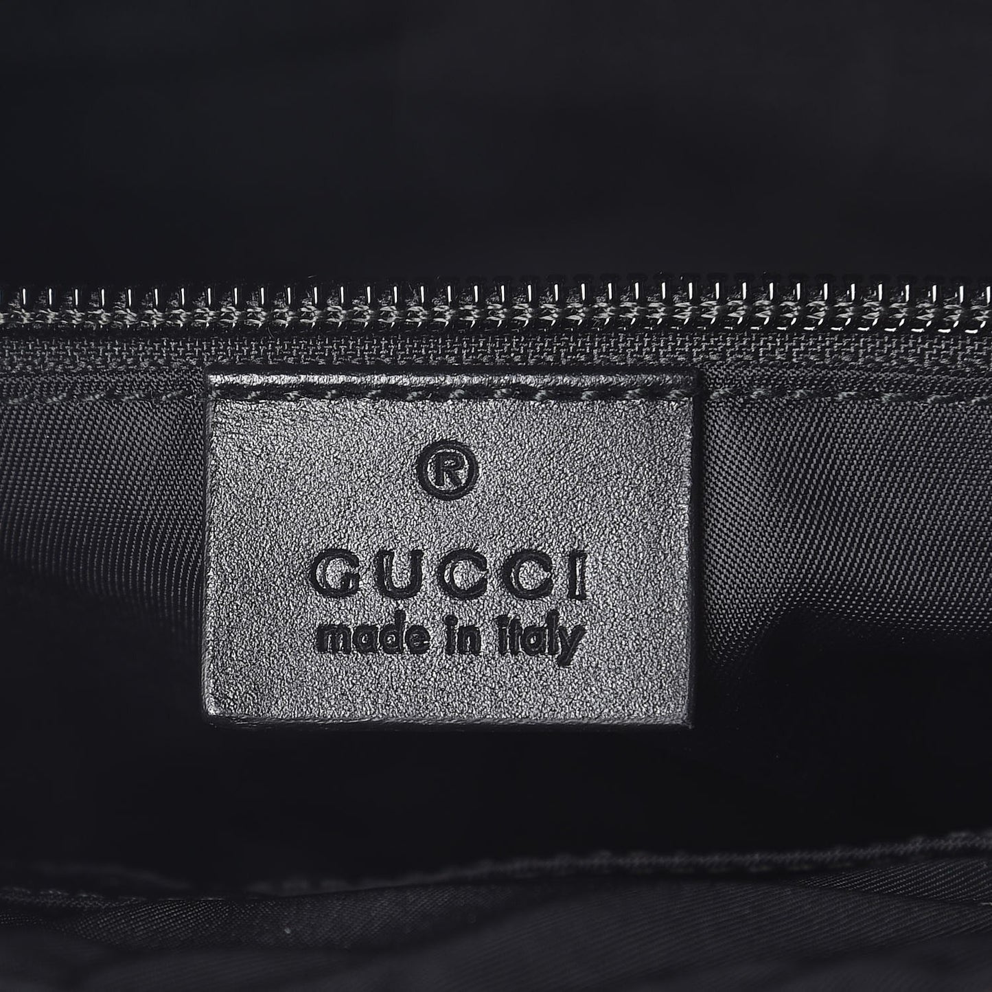 GG Supreme Monogram Web Messenger Bag Black
