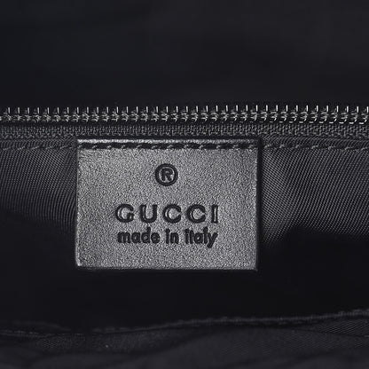 Gucci GG Supreme Monogram Web Messenger Bag Black 8 of 10
