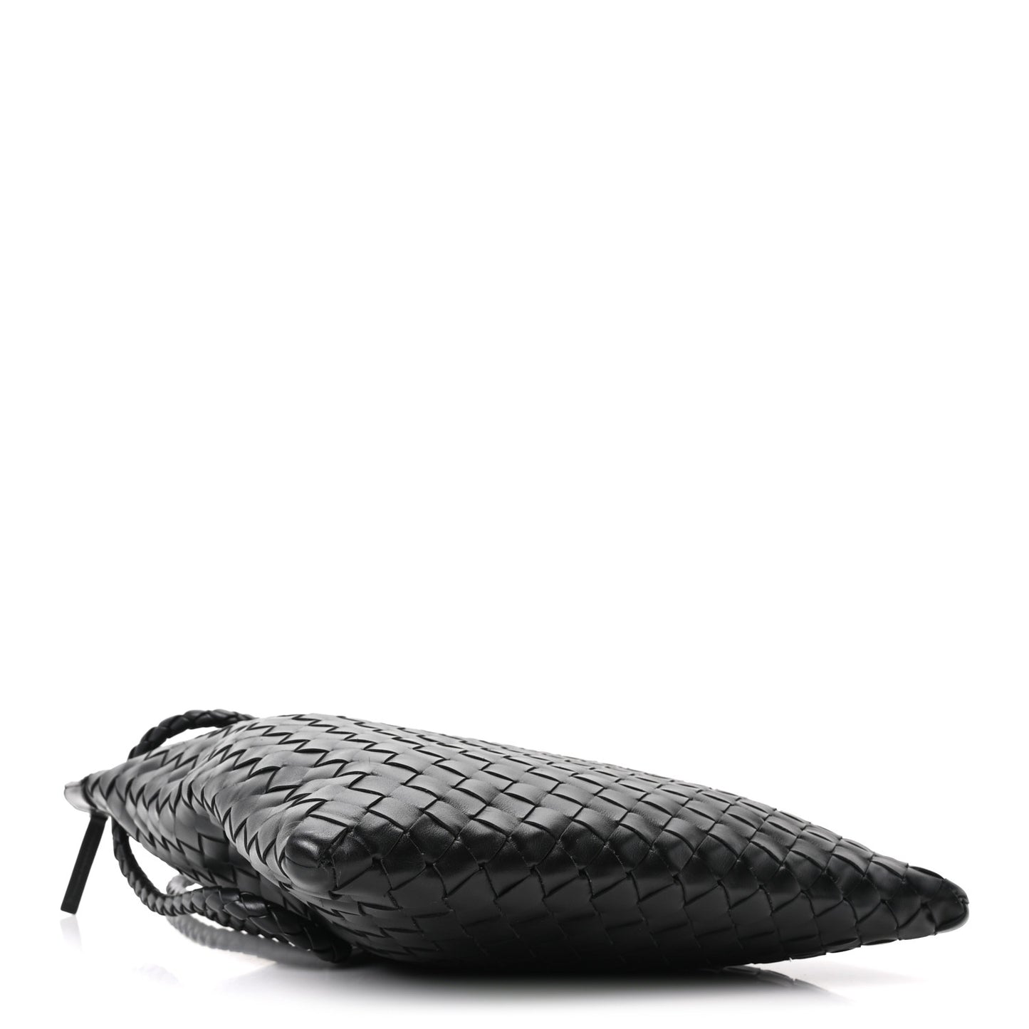 Nappa Intrecciato Andiamo Flat Messenger Black