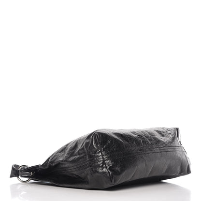 Prada Vitello Shine Hobo Black 4 of 15