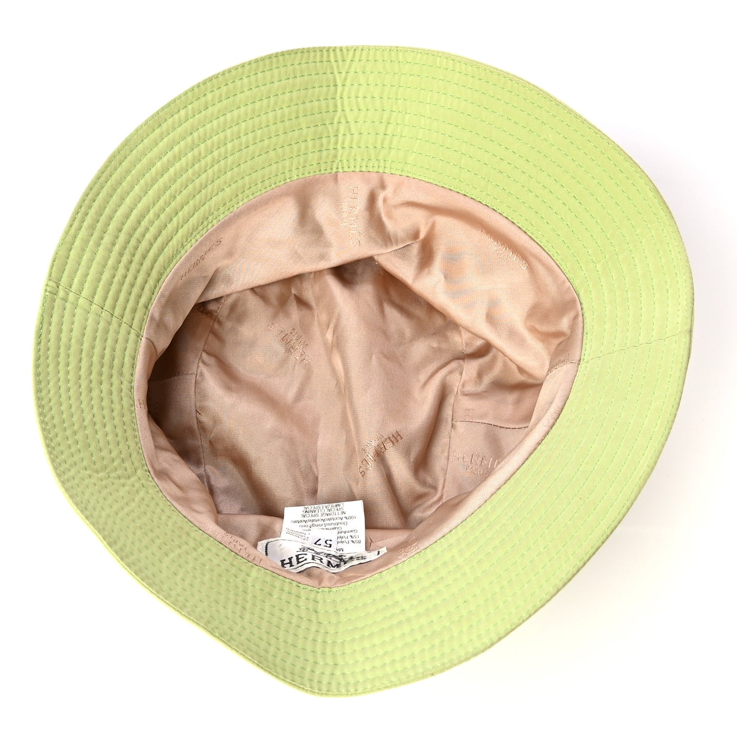 Polyester Nylon Bucket Hat 57 Green