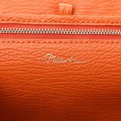 3.1 Phillip Lim Textured Calfskin Pashli Backpack Orange 6 of 14