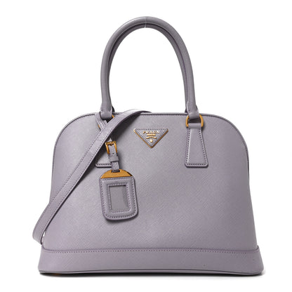 Prada Saffiano Lux Medium Open Promenade Tote Glicine 1 of 9
