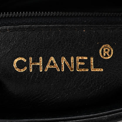 Chanel Lambskin CC Tassel Shoulder Bag Black 7 of 13