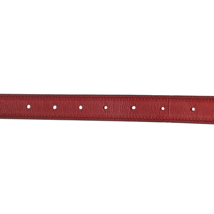 Hermes Swift Epsom 24mm Mini Constance H Belt 80 Grenade Craie 5 of 6