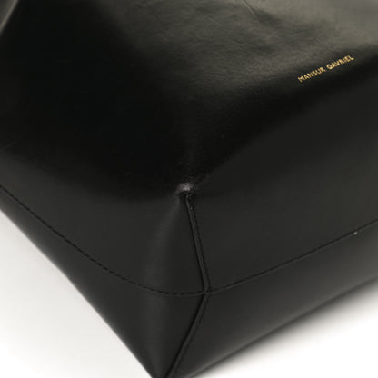 Mansur Gavriel Saffiano Mini Bucket Bag Black 11 of 12