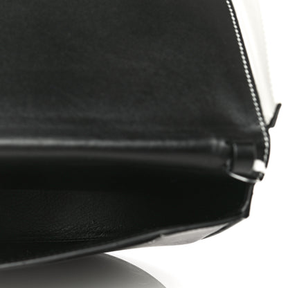 Loewe Soft Calfskin Heel Bag Black Soft White 4 of 13