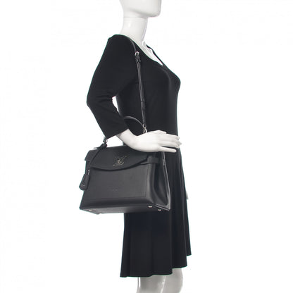 Louis Vuitton Soft Calfskin Lockme Ever Black 2 of 9