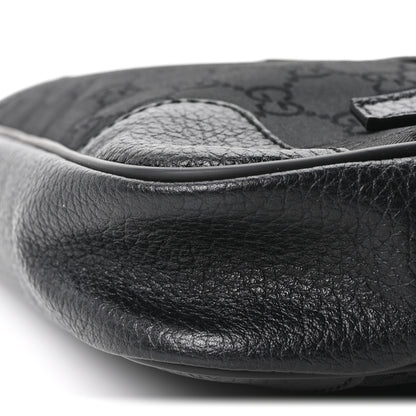 Gucci Nylon Monogram Belt Bag Black 9 of 9