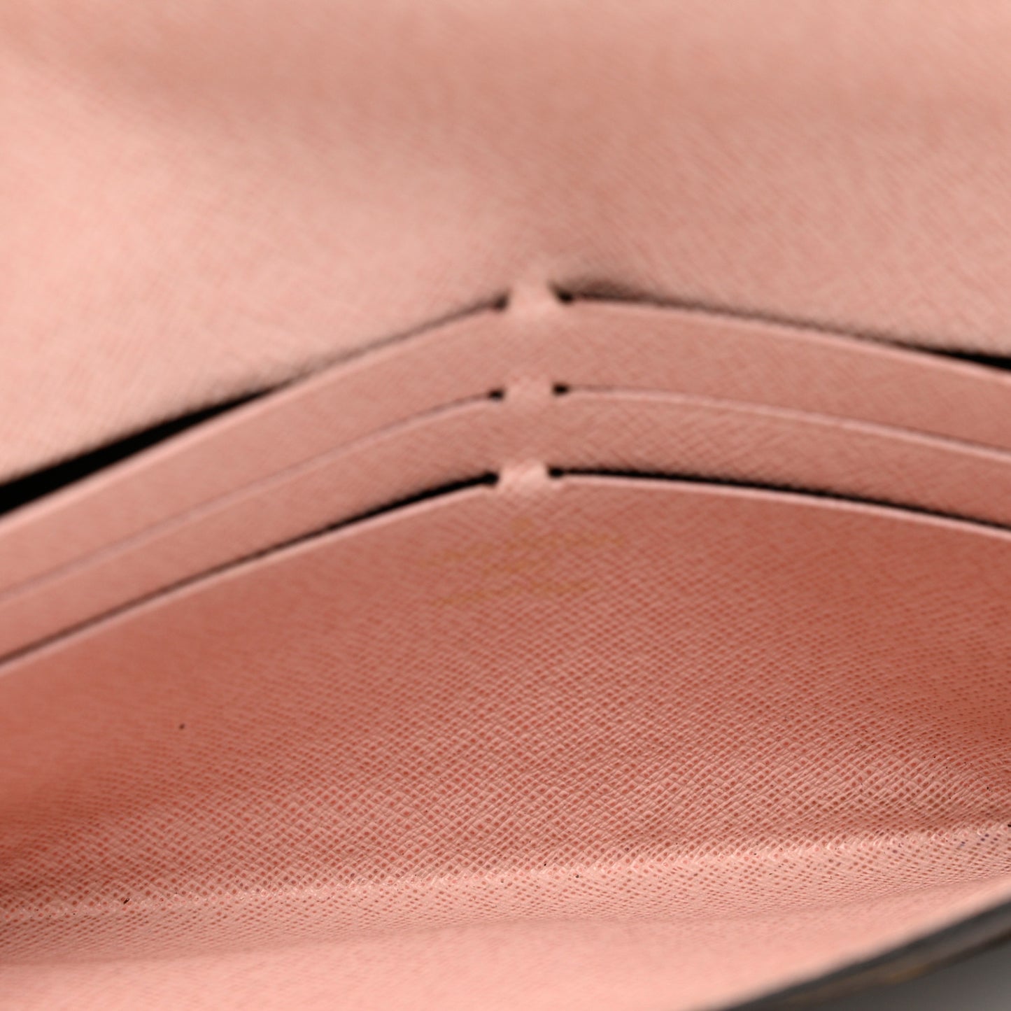 Monogram Jeanne Wallet Rose Ballerine
