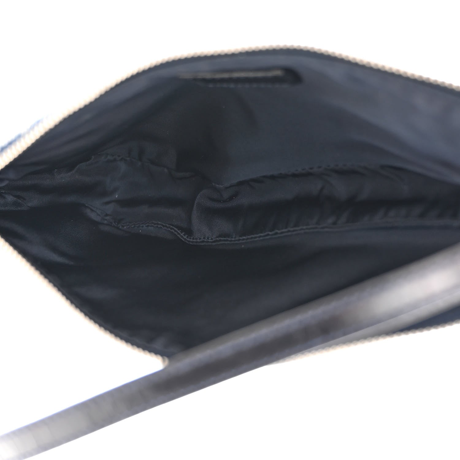 Christian Dior Denim Saddle Pochette Blue 5 of 10