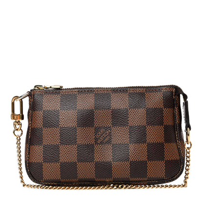 Louis Vuitton Damier Ebene Mini Pochette Accessories 1 of 13