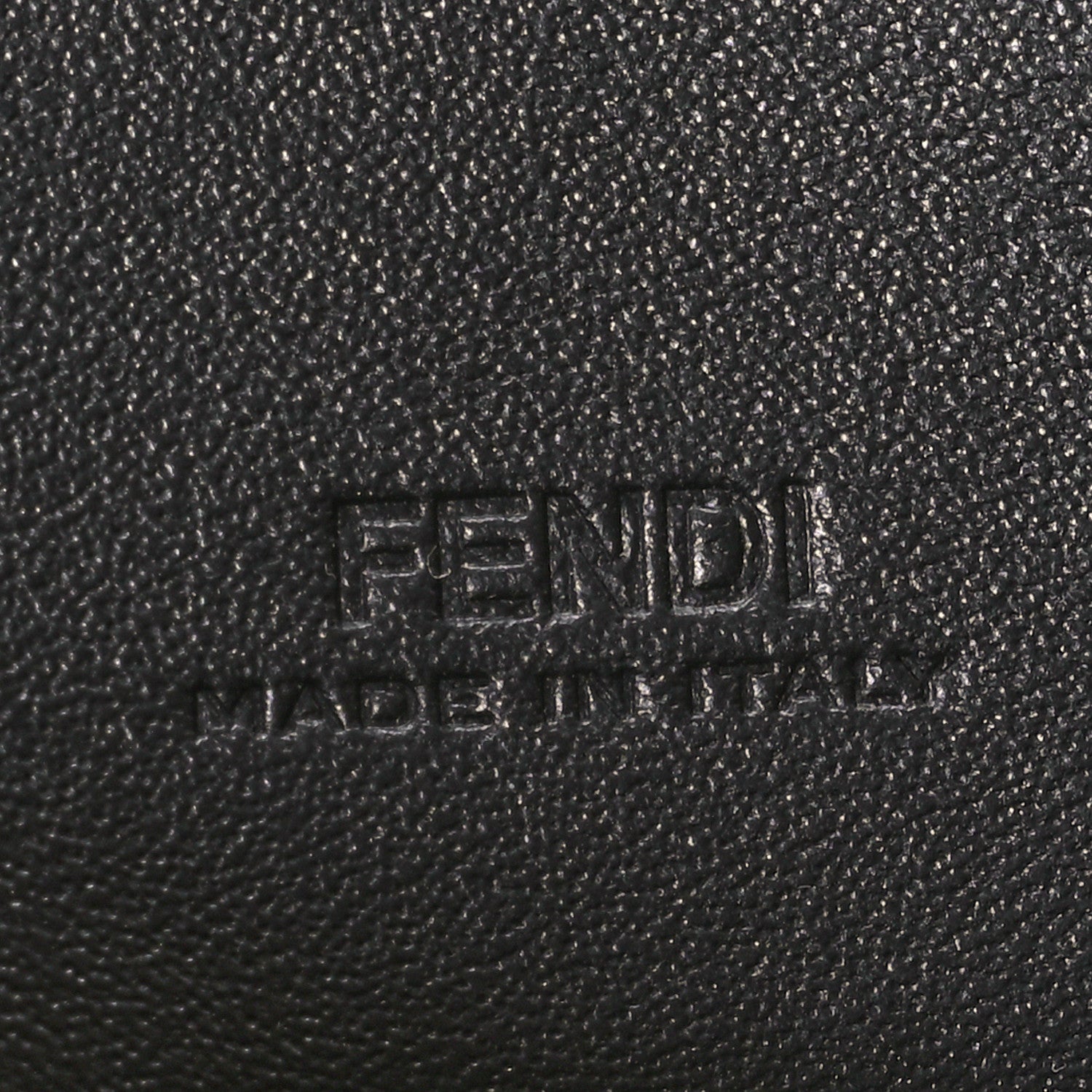 Fendi Silk Satin Phone Baguette Black 6 of 14