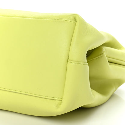 Bottega Veneta Calfskin Medium The Point Triangle Bag Seagrass 8 of 12